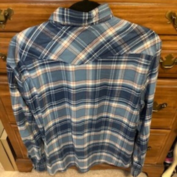 Lucky Brand L/S Snap Western Shirt  Size M - Picture 2 of 9
